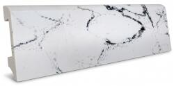 Profiline Plinta colorata polimer (PS) White-Black Calacatta, 80 x 14 x 2000 mm, Profiline (DF-Q24128-5)