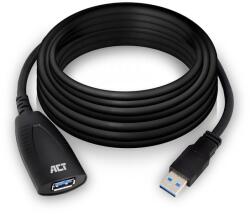 ACT USB 3.2 Gen 1 Удължителен активен кабел USB-A-USB-A, 5м/ вкл. до 4хAC6005USB/ (AC6105) - caretech