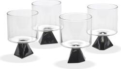 Serax Pahare Silos 380 ml, negre, 4 buc (B0826201-900) Pahar