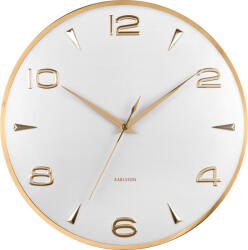 Karlsson Ceas de perete Sienna Glow, alb (KA6017WH)