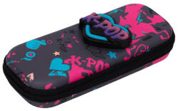 COOLPACK - EVA Squishy 3D egyterű tolltartó - K-Pop - Dark (27485CP) (27485CP)