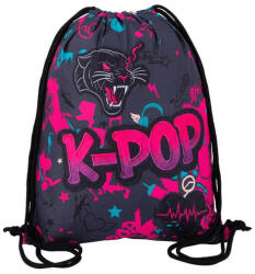 COOLPACK - Vert zsinóros hátizsák, tornazsák - K-Pop - Dark (F070036) (F070036)