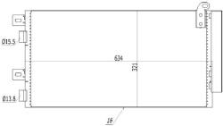 MTR Condensator, climatizare MTR 13054724 (13054724) - fixbox