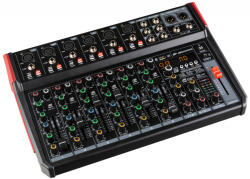 JB Systems Live 10 mixer analog fara amplificare cu 8 canale cu player USB si Bluetooth
