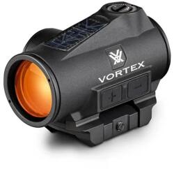 Vortex Dispozitiv de ochire red dot Vortex Crossfire II Solar CF2-RD2-SLR, 1x, punct rosu 2 MOA, panou solar Auto D-TEC, motion activation, montura Picatinny/Weaver (CF2-RD2-SLR)
