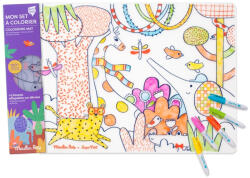 Moulin Roty Joc creativ Plansa din silicon de colorat, Moulin Roty (BO-MR_679604)