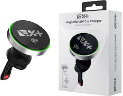 NOA Incarcator Auto Magnetic NOA, 15W, Qi2, Compatibil MagSafe cu Prindere în Grila de Ventilație, Negru (CAR-MAG-CHR15W)