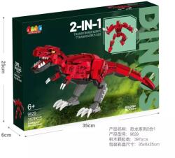 Man Yuk Toys Építőkocka Szett - T-Rex, 397 db-os (9629) - jateknet