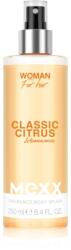 Mexx Woman Classic Citrus & Sandalwood New frissítő test spray hölgyeknek 250 ml