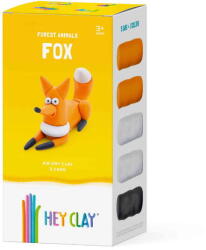 HEY CLAY Set Hey Clay Forest Animals - Vulpe, Varsta 3+, Multicolor (5904754600255)