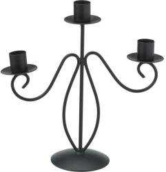 Home Styling Collection Háromkarú gyertyatartó, fém, 22 cm (a67102440)