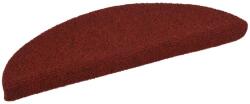 vidaXL 20 db piros öntapadó lépcsőszőnyeg 56 x 17 x 3 cm 3365671 (3365671)