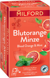 Milford narancsízű mentás gyümölcstea 20 filter 40 g