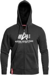 Alpha Industries Férfi kapucnis pulóver Alpha Industries, 931804, Pamut, XL INTL, Fekete (931804)