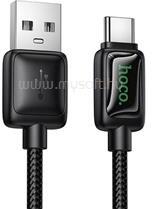 hoco. U146 adatkábel USB - Type-C, 120cm, FEKETE (HOCO_U146_USB_C_B) (HOCO_U146_USB_C_B)