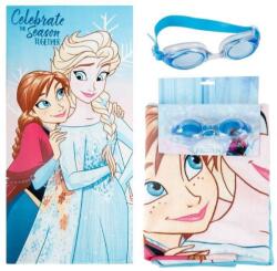 Cerda Disney Frozen: Sisters - fürdőlepedő és úszószemüveg készlet (2200010834)