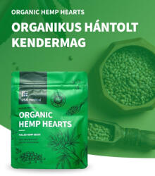 Usa Medical Organikus hántolt kendermag - 150 g - vitalnatural