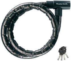Master Lock Lopásgátló MasterLock megerősített acél kábel kulccsal 1, 2mx22mm fekete (S71004600)