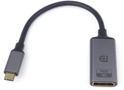 PremiumCord adapter USB-C-ről DisplayPort-ra DP1.4 Male/Female 8K@60Hz és 4k@120Hz 20cm (ku31dp12)