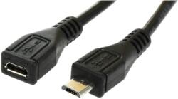 PremiumCord micro USB 2.0 3m hosszabbító (ku2me3f)