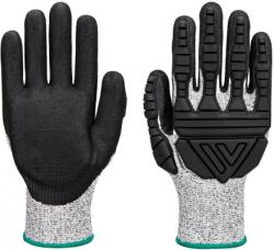 Portwest Manusi Portwest protectie TPV, anti taiere, rezistente la impact, marimea XXL, gri/negru A723G8RXXL