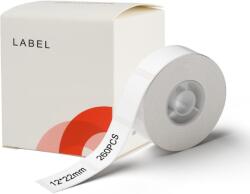 Niimbot RP D11 és D110 címke, 12×22 mm, 260 db, fehér (A2A68601701)