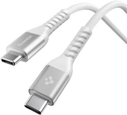 Spigen EB10010CCA Essential USB-C to USB-C Fabric Cable, 100 W, White (ACA11102)