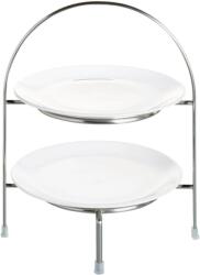 ASA à Table 2 szintes fém etagere, 28 cm