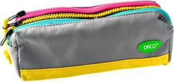 DACO Penar etui tip borseta DACO PE711, 3 fermoare, 22 x 4 x 12 cm (PE711) Penar