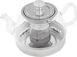 ibili 621908 boroszilikát üveg teáskanna szűrővel, indukciós - 800 ml (621908)