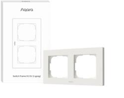 Aqara Switch Frame H2 EU (2-gang) (FE-X01D), fehér (FE-X01D)