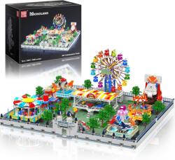 Mould King 11022 Óriáskerék és kalózhajó vidámpark MOC építőkocka szett - 5220 db (11022)
