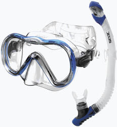 SEAC Set de snorkeling SEAC Bis Boss + Reverse Dry blue