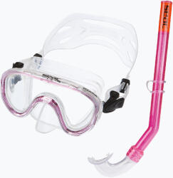 SEAC Set de snorkelling pentru copii SEAC Marina Bis Set pink