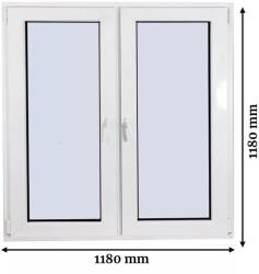  120×120 cm TOKOSZTOTT bukó-nyíló ablak 3 rétegű