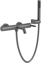 Wellis Altona kádtöltő csaptelep zuhanyszettel, gun metal ACS0414 (ACS0414)