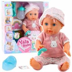 LEAN Toys Baby Doll Infant Peeing Pink Set Accessories Sounds 35cm