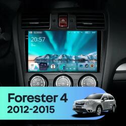 Autó navigáció Teyes CC4 Subaru Forester 4 2012-2018 6+64GB 9.5" QLED Octa-core 2.7Ghz, Android 4G Bluetooth 5.1 DSP - B változat