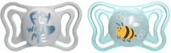  CHICCO Physio Light szilikon cumik kék 2-6 hónapos, 2 db - pepita