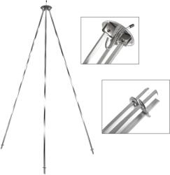 PerfectHome Suport pentru ceaun din inox 117cm cu picioare de 7mm 54542 (17862)