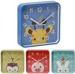 Chomik Ceas de perete pentru copii pătrat 20, 2x20, 2x3, 5cm mix 4 modele 64222 (ZEG4603)