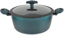 Perfect Home Cratiță antiaderentă din aluminiu Sea Line cu capac din sticlă 24cm 4l 54475 (15250)