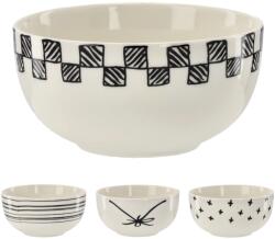 Chomik Bol ceramic 550ml Black-White 64276 (NAN7384) Castron