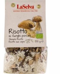 La Selva Risotto Bio cu Ciuperci Porcini, 250 g, LaSelva