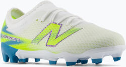 New Balance Gyermek focicipők New Balance Furon Team V9 FG white/alkaline green