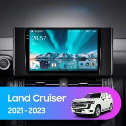  Autós navigáció Teyes CC4 Toyota Land Cruiser 12 J300 2021-2023 6+64GB 9.5" QLED Octa-core 2.7Ghz, Android 4G Bluetooth 5.1 DSP