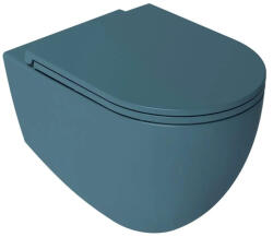 ISVEA Vas wc suspendat verde smarald rimless oval, Sapho Infinity (10NF02005-2P)