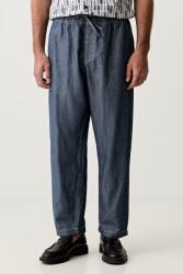 Benetton pantaloni straight pentru bărbați, cu amestec de in PPY2-SPM0NB_59X (4E1XUF06B)