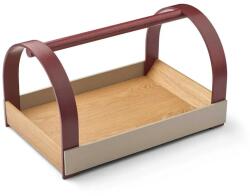 Gejst tavă decorativă din lemn de stejar 23, 5 x 40, 5 x 27 cm 99KK-DRUZN3_88X (10356) Tava