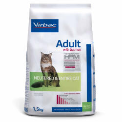 Virbac HPM Adult Cat Salmon Neutered & Entire 3kg